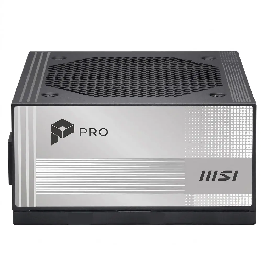 FUENTE MSI PRO A1000PL PCIE5 1000W 80 PLUS PLATINUM PCIE 5.1 FULL MODULAR ATX 12M DE GARANTIA