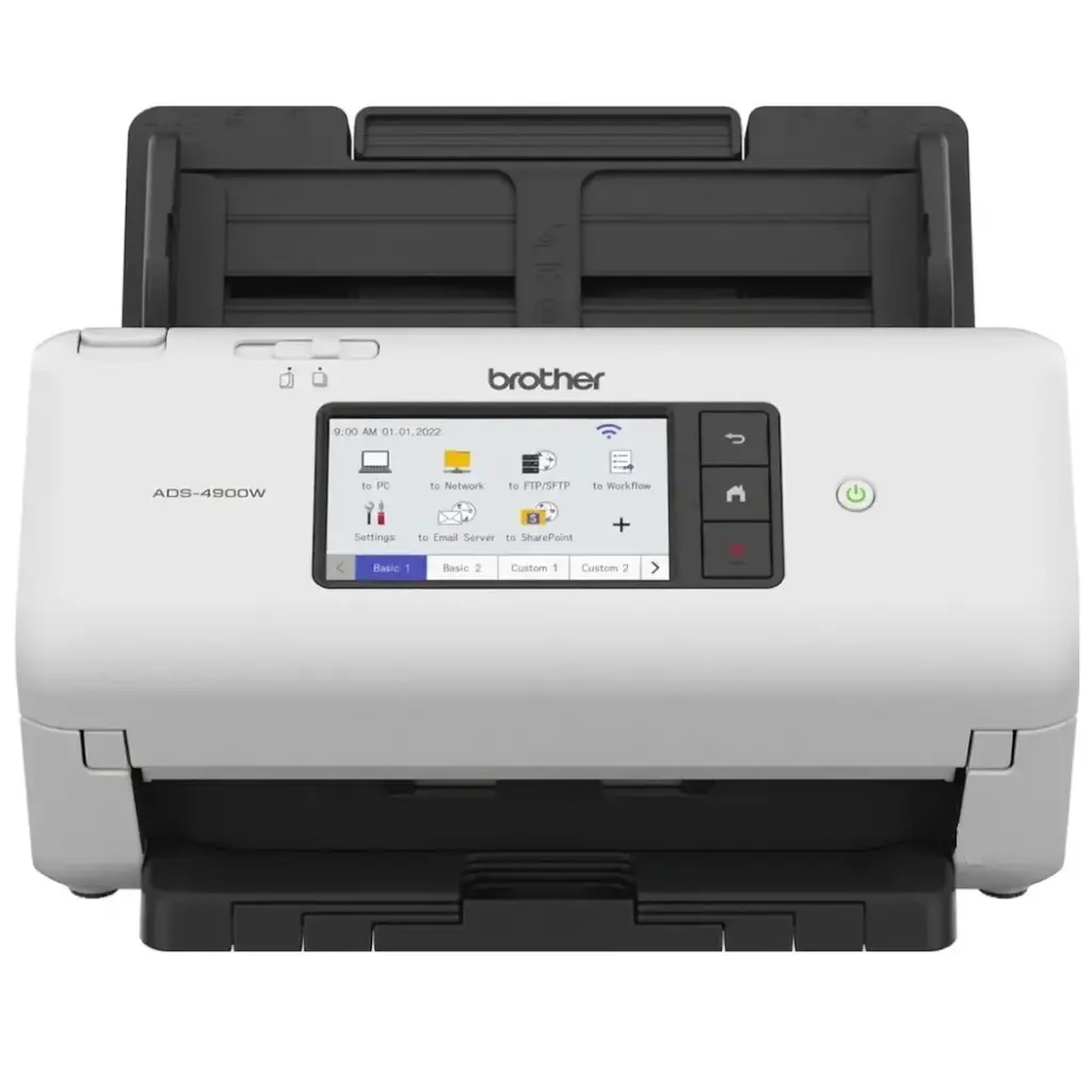 ESCANER BROTHER ADS-4900W DUPLEX 60PPM ADF 600X600 DPI USB WIN/MAC/LINUX ADS-4900W GARANTIA CON EL FABRICANTE