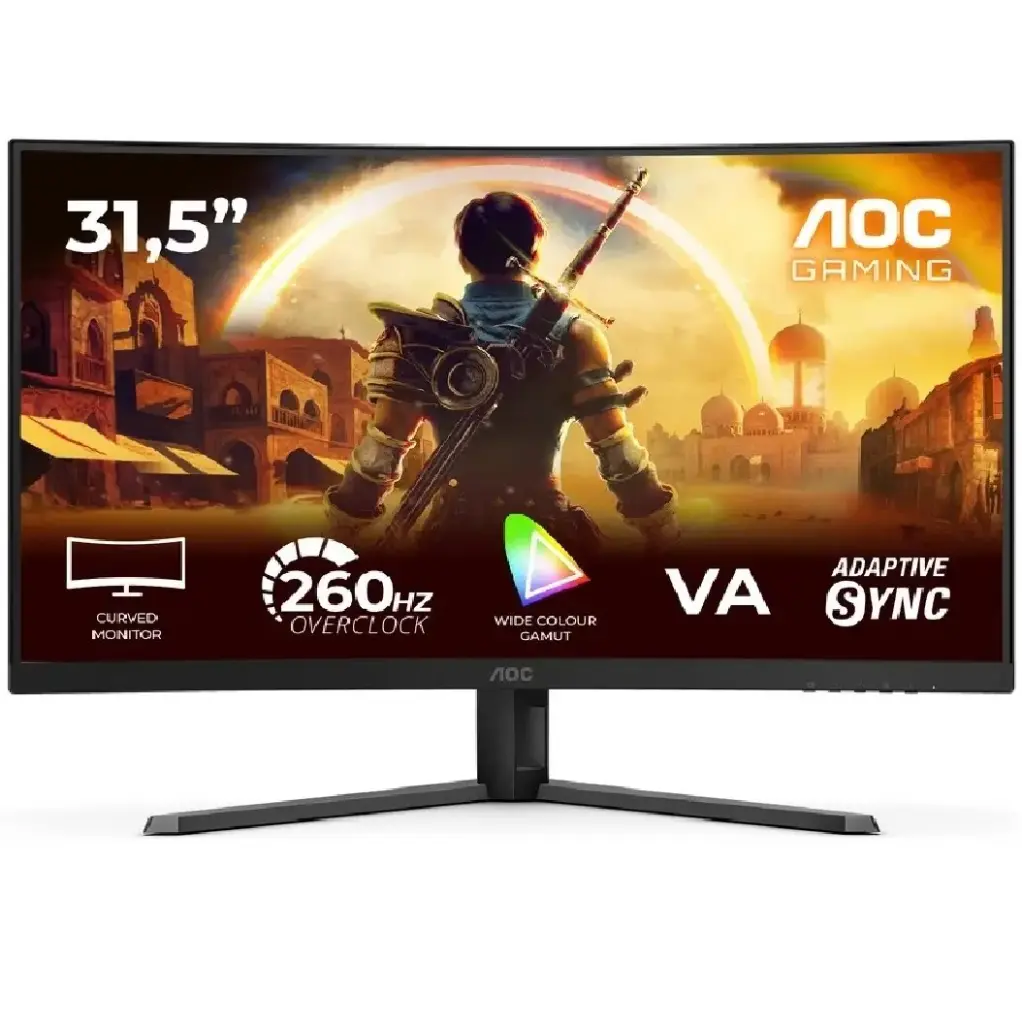 MONITOR 32 AOC C32G42ZE 0.3MS 260HZ FULL HD CURVO VA GARANTIA CON FABRICANTE
