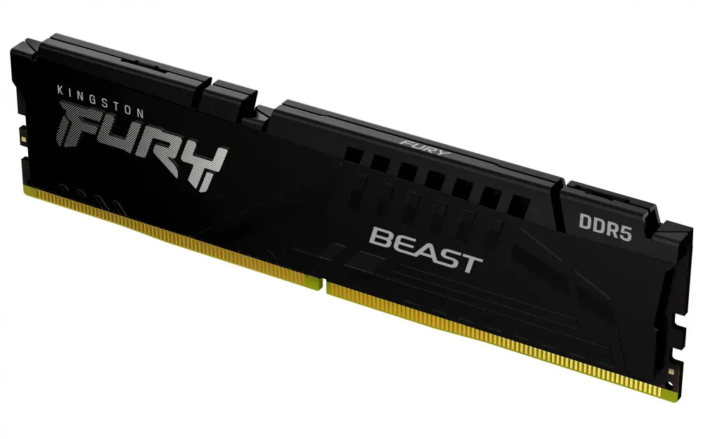 RAM KINGSTON FURY BEAST DDR5 32GB 6000 NEGRO KF560C36BBE2-32 12M DE GARANTIA