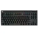 TECLADO GAMER LOGITECH PRO X TKL LIGHTSYNC RGB NEGRO 920-012127 12M DE GARANTIA