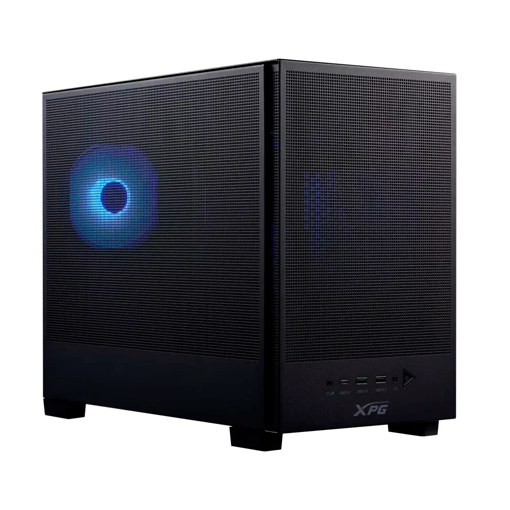 GABINETE ADATA XPG VALOR MESH NANO NEGRO ARGB MICRO-ATX S/FUENTE VALORMESHNANOMAA-BKCWW 12M DE GARANTIA