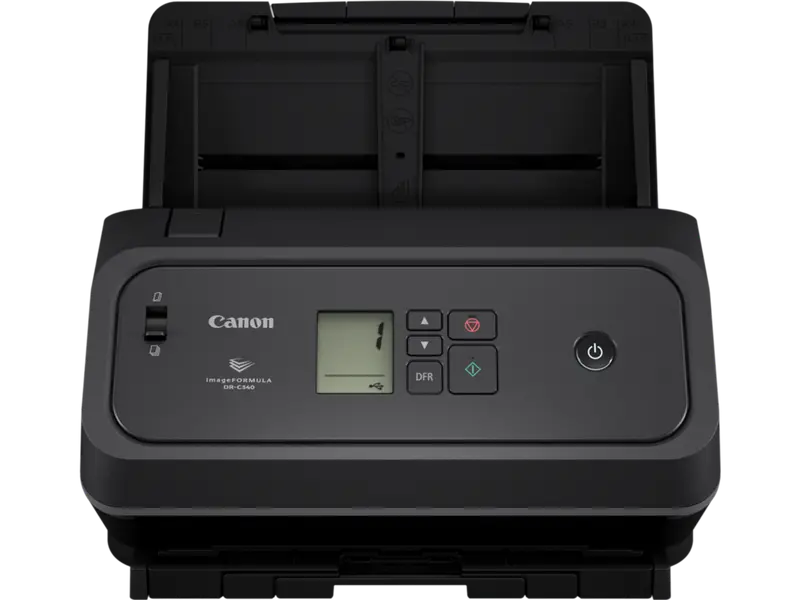 ESCANER CANON IMAGEN FORMULA DR-C340 A COLOR 40PPM ADF 600X600DPI USB 2.0 COM/WIN/MAC 7291C002AA GARANTIA CON FABRICANTE