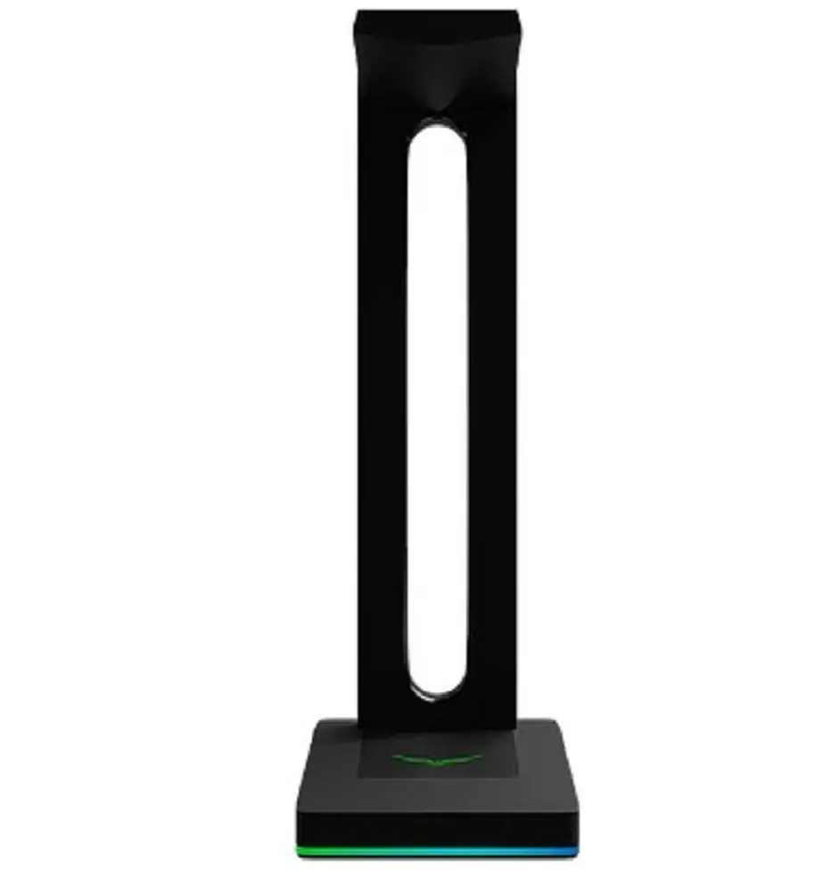 BASE PARA AUDIFONOS NACEB LED RGB USB 3.5 NA-0952 1M DE GARANTIA