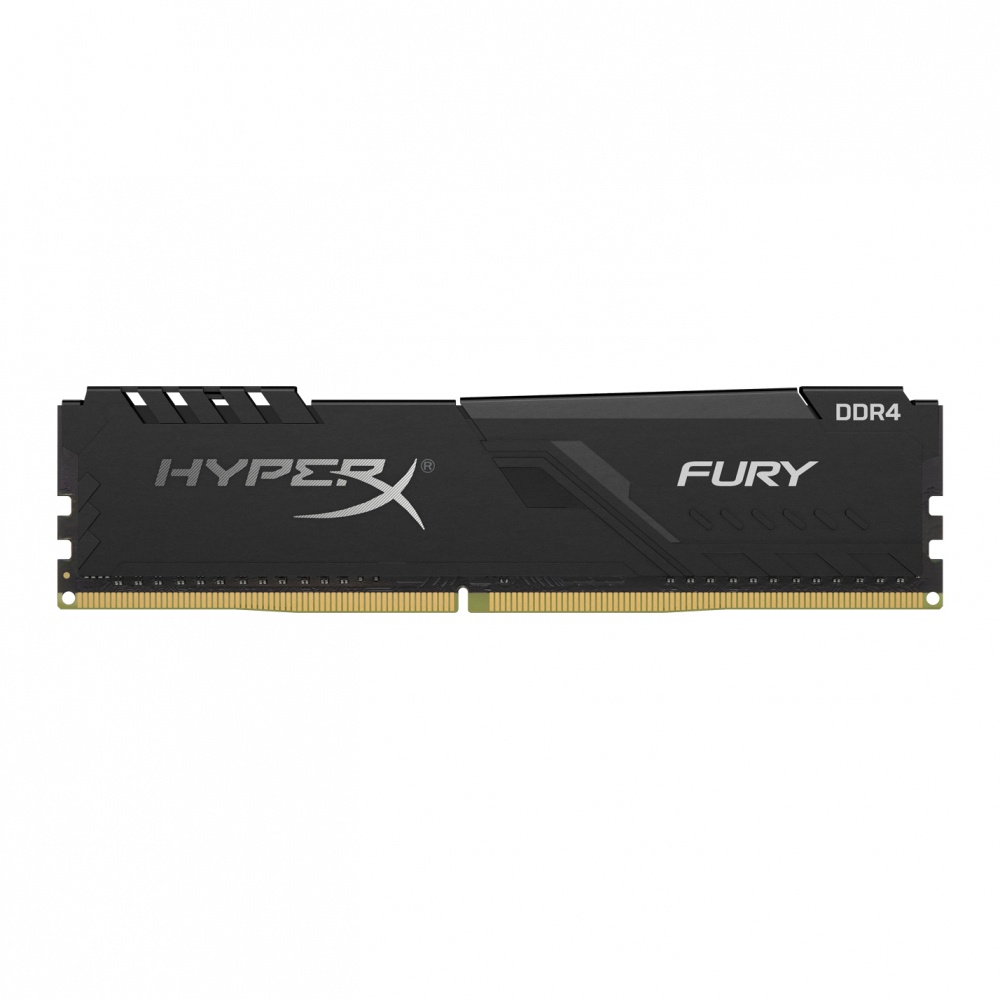 DESCONTINUADO RAM KINGSTON HYPERX FURY DDR4 4GB 2666 NEGRO HX426C16FB3/4 11M DE GARANTIA