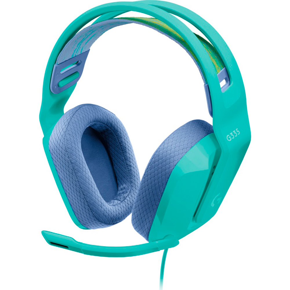 DIADEMA LOGITECH G335 GAMER MENTA CONEXION 3.5MM 981-001023 12M DE GARANTIA