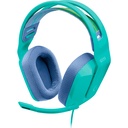 DIADEMA LOGITECH G335 GAMER MENTA CONEXION 3.5MM 981-001023 12M DE GARANTIA