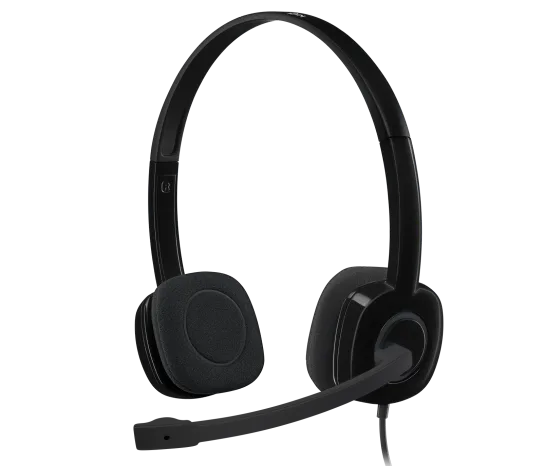 DIADEMA LOGITECH H151 NEGRA 3.5MM 981-000587 12M DE GARANTIA