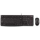KIT 2 EN 1 USB LOGITECH MK120 TEC MOU 920-004428 12M DE GARANTIA