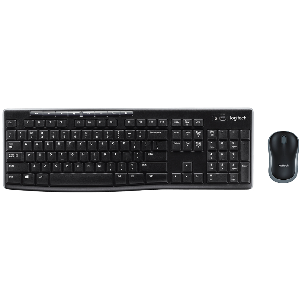 KIT 2 EN 1 WIFI LOGITECH MK270 TEC MOU 920-004432 12M DE GARANTIA