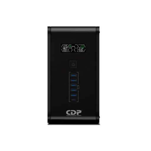 [879071000413] NOBREAK 1200VA 720W CDP R-SMART1210 10C 5USB 12M DE GARANTIA