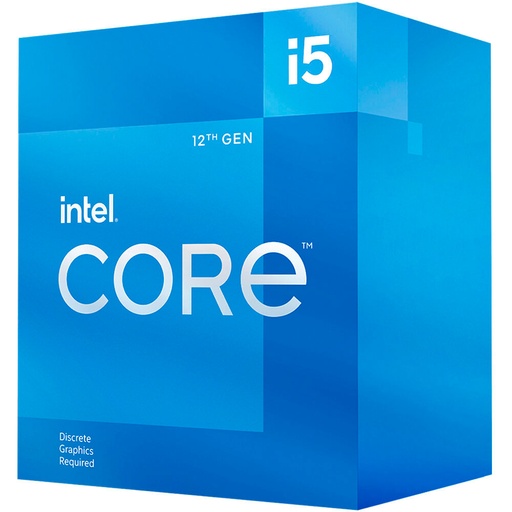 [735858503037] PROCESADOR INTEL CORE I5 12400F 4.4GHZ LGA1700 BX8071512400F 12M DE GARANTIA