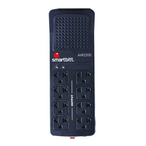 [7503015709119] REGULADOR 2200VA 1100W SMARTBITT SBAVR2200 8C 12M DE GARANTIA
