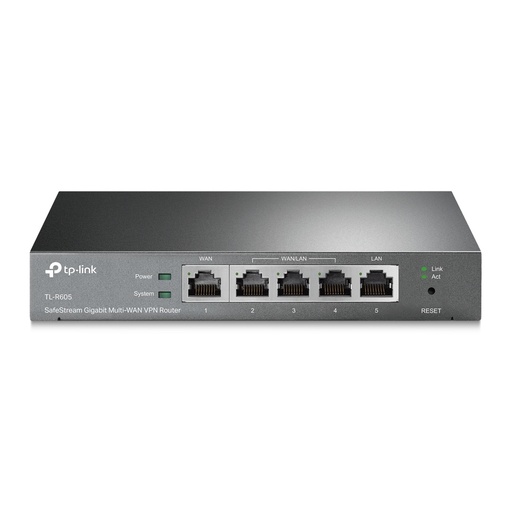 [845973089597] ROUTER TPLINK R605 5PTS GIGABIT VPN OMADA 10/100/1000MBPS 12M DE GARANTIA