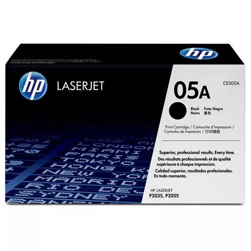 [883585695775] TONER HP 05A NEGRO 2300 PAGS COM/P2035/P2055 CE505A SIN GARANTIA