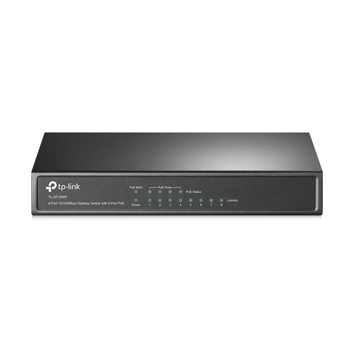 [845973020682] SWITCH TPLINK TL-SF1008P 8PTS 10/100MBPS TL-SF1008P 12M DE GARANTIA