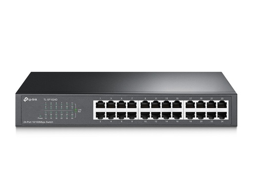 [845973020828] SWITCH TPLINK TL-SF1024D 24PTS 10/100MBPS TL-SF1024D 12M DE GARANTIA
