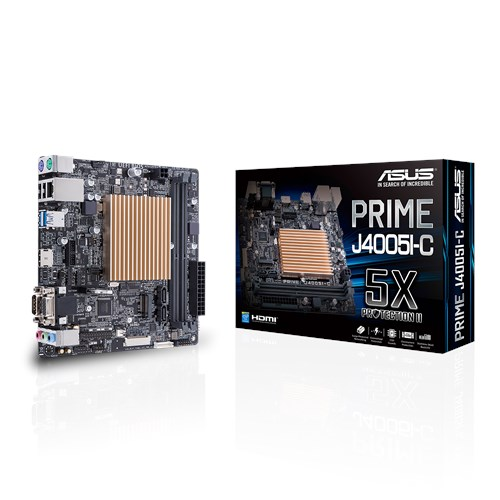 [889349899434] MB ASUS PRIME J4005I-C INTEL CELERON J4005I 2400 DDR4 HDMI 1 AÑO DE GARANTIA