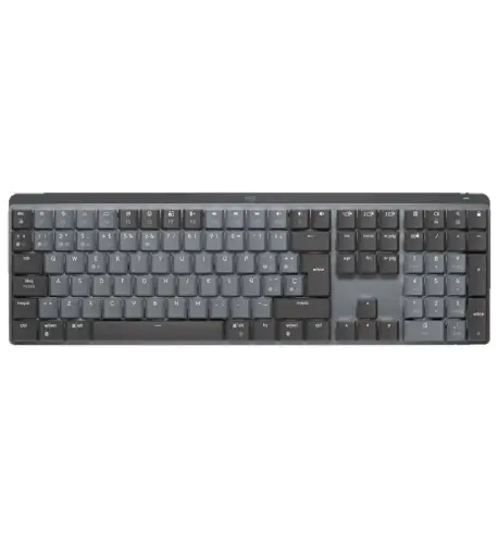 [097855174536] TECLADO LOGITECH MX MECANICO INALAMBRICO GRAPHITE 920-010845 11M DE GARANTIA