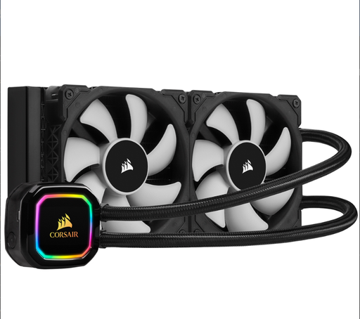 [840006626862] ENFRIAMIENTO CORSAIR iCUE H100i RGB PRO XT REF 240MM CW-9060043-WW/REF 4M DE GARANTIA