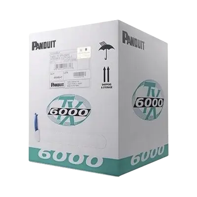 [074983068227] BOBINA PANDUIT CAT6 305M AZUL PUR6004BU-FE SIN GARANTIA