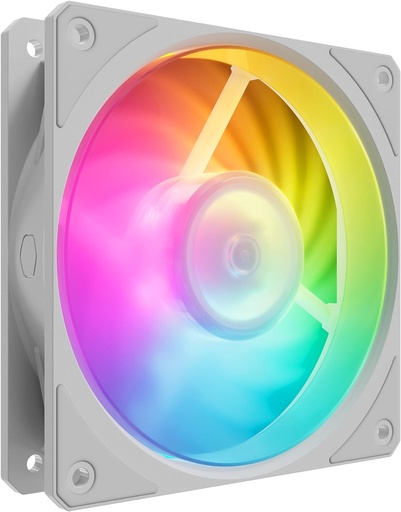 [884102104381] VENTILADOR COOLER MASTER MOBIUS120P ARGB WHITE MFZ-M2DW-24NP2-R1 1M DE GARANTIA