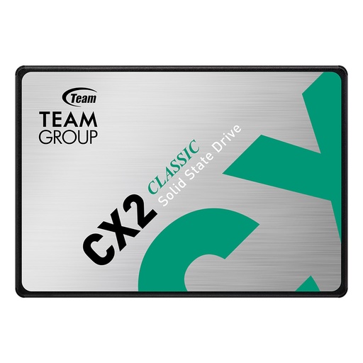 [765441051928] SSD TEAMGROUP CX2 256GB 2.5 SATA3 T253X6256G0C101 11M DE GARANTIA