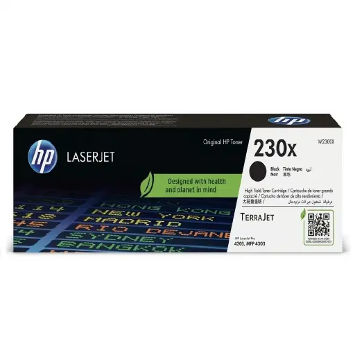 [193808760372] TONER HP 230X LASERJET NEGRO 7500 PAGS COM/4203/ MFP 4303 W2300X SIN GARANTIA