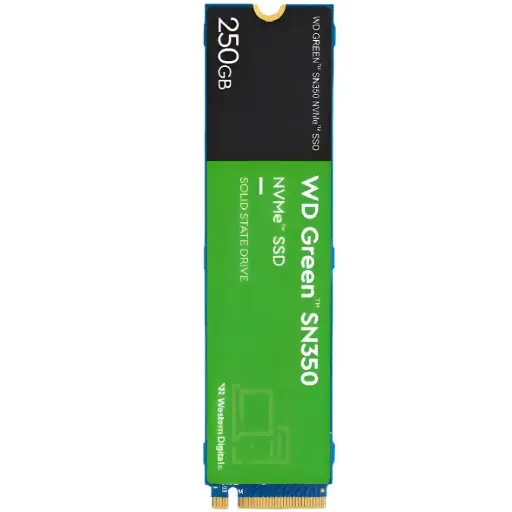[718037880075] SSD WD GREEN SN350 NVME 250GB PCI EXPRESS 3.0 M.2 WDS250G2G0C 11M DE GARANTIA