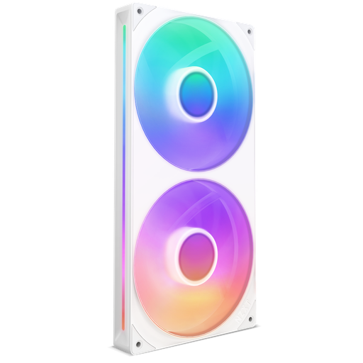 [810074844512] VENTILADOR NZXT F280 RGB CORE WHITE 280MM UN SOLO MARCO RF-U28HF-W1 11M DE GARANTIA