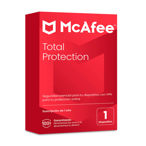 [731944753249] LIC ANTIVIRUS MACAFFE TOTAL PROTECCION DVD 10D MTP31LNRXRDAM SIN GARANTIA