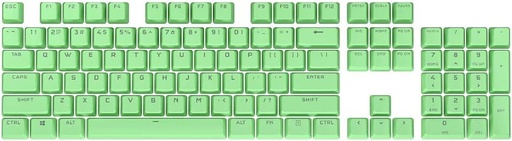 [840006639398] KIT DE TECLAS PBT DOUBLE-SHOT PRO CORSAIR VERDE CH-9911080-NA SIN GARANTIA