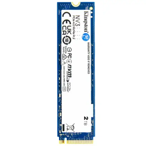 [740617344783] SSD KINGSTON NV3 2TB M.2 2280 NVME SNV3S/2000G 12M DE GARANTIA