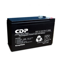 [879071001168] BATERIA DE REMPLAZO PARA NO BREAK CDP SLB 12-7 VRLA 12V 7AH 12M DE GARANTIA