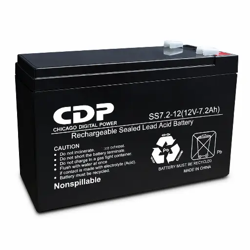 [879071001168] BATERIA DE REMPLAZO PARA NO BREAK CDP SLB 12-7 VRLA 12V 7AH 12M DE GARANTIA