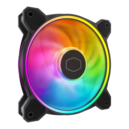 [884102099793] VENTILADOR COOLER MASTER MASTERFAN MF120 HALO NEGRO 120MM 2050RPM ARGB MFL-B2DN-21NP2-R2 3M DE GARANTIA
