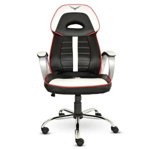 [7502262806626] SILLA NACEB WARHAMMER NEGRO/BLANCO NA-0910 GARANTIA CON FABRICANTE