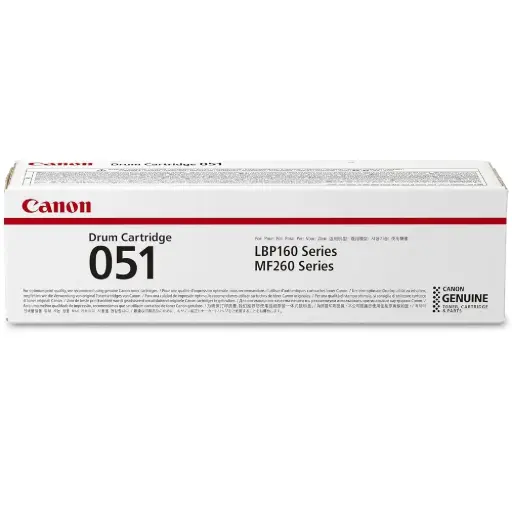 [013803288759] TAMBOR CANON 051 NEGRO 23000 PAGINAS LBP/162DW-MF264DW-MF267DW 2170C001AA SIN GARANTIA