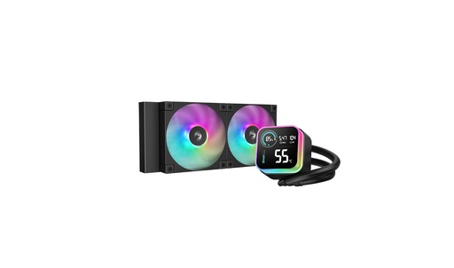 [6933412729150] ENFRIAMIENTO DEEPCOOL LQ240 NEGRO 240MM LGA1700/AM5 R-LQ240-BKLSMW-G-1 11M DE GARANTIA
