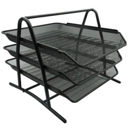 [7501811271830] ORGANIZADOR NEXTEP NE-162 METAL 3 NIVELES OFICIO SIN GARANTIA