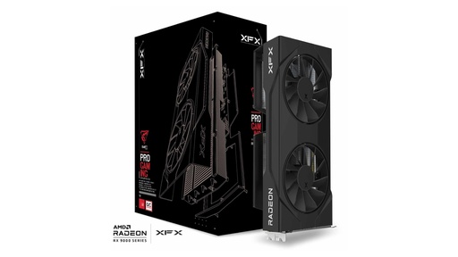 [840191503191] TARJETA DE VIDEO RADEON RX9060XT 8GB OC GDDR6 XFX GAMING RX-96TSW8GBQ 12M DE GARANTIA