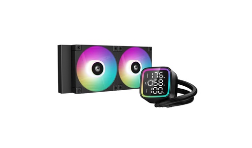 [6933412728719] ENFRIAMIENTO DEEPCOOL LD24 NEGRO 240MM LGA1700/AM5 R-LD240-BKMSN-G-1 11M DE GARANTIA