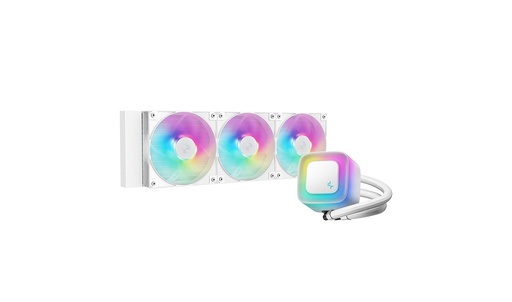 [6933412729303] ENFRIAMIENTO DEEPCOOL LE360 V2 BLANCO ARGB 360MM LGA1700/AM5 R-LE360-WHAMMN-G-2 11M DE GARANTIA