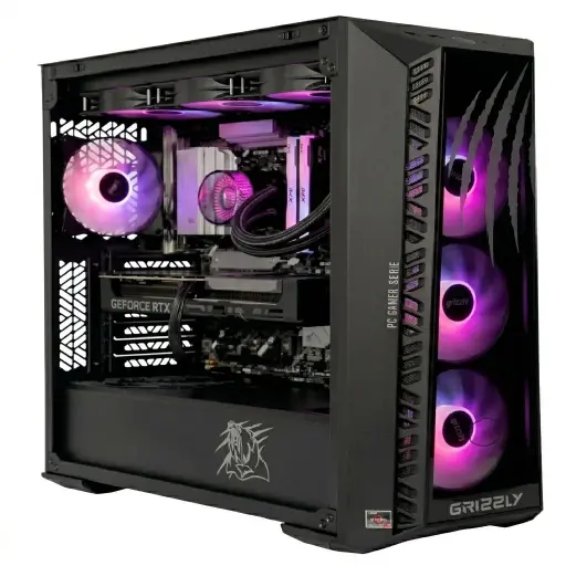 [662987044028] PC GAMER GRIZZLY AMD RYZEN 7 7700X 4.5GHZ RTX5060TI 32GB NV3 2TB WIFI BT PG-AMD068 12M DE GARANTIA