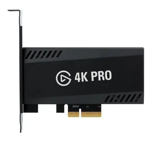 [840006677680] CAPTURADORA DE VIDEO ELGATO 4K PCIE PRO UHD 2160P HDMI NEGRO 10GBK9901 11M DE GARANTIA 