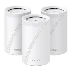 [840030706967] ROUTER TPLINK MESH DECO BE65 3 PACK 2.4GHZ-5GHZ BE11000 12M DE GARANTIA