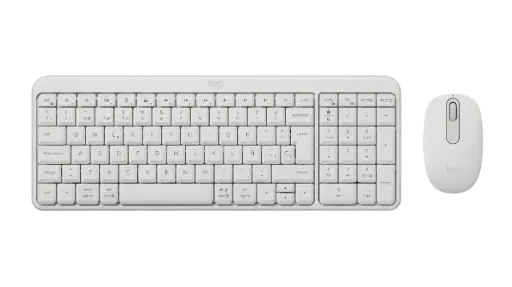 [097855204752] KIT 2 EN 1 LOGITECH MK250 BLANCO BLUETOOTH ESP 920-013514 12M DE GARANTIA
