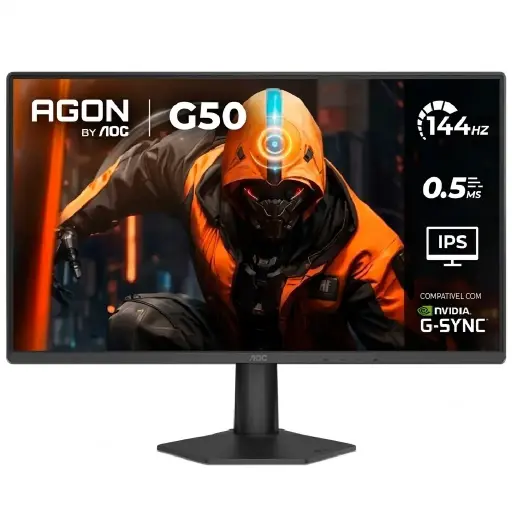 [685417061389] MONITOR 24 AOC 24G50F 0.5MS 144HZ FHD IPS ADAPTIVE SYNC GARANTIA CON FABRICANTE