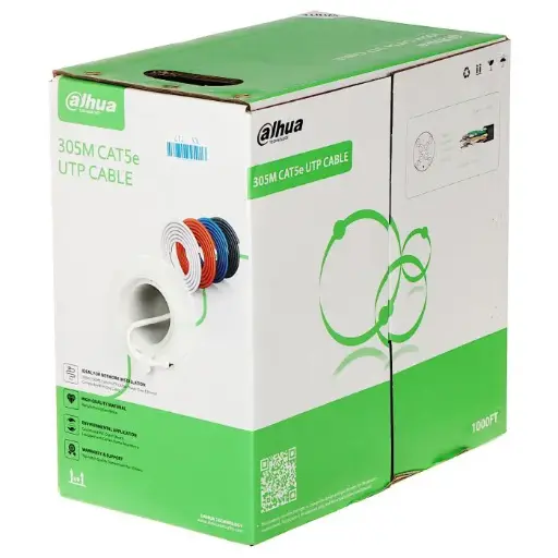 [6923172505378] BOBINA DAHUA CAT5E BLANCO UTP 305M DH-PFM922I-5EUN-C SIN GARANTIA