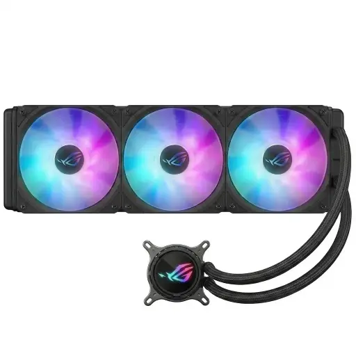 [197105414600] ENFRIAMIENTO LIQUIDO ASUS ROG STRIX LC III 360 ARGB 3 VENTILADORES 90RC00T1-M0AAY0 12M DE GARANTIA